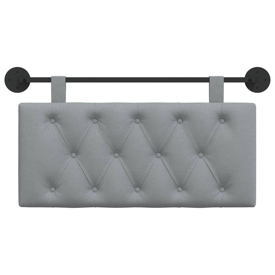 Hangend Hoofdeinde Lichtgrijs 100 x 55 x 7 cm Stof