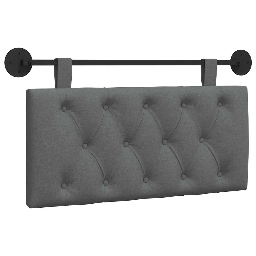 Hangend Hoofdeinde Donkergrijs 100 x 55 x 7 cm Stof