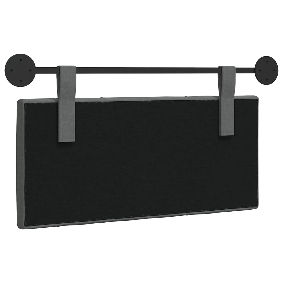 Hangend Hoofdeinde Donkergrijs 100 x 55 x 7 cm Stof