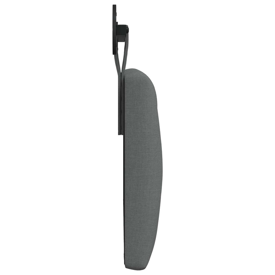 Hangend Hoofdeinde Donkergrijs 100 x 55 x 7 cm Stof