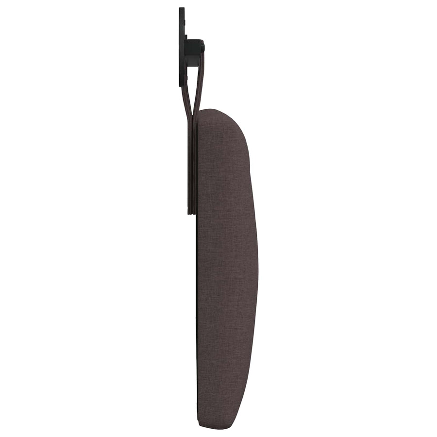 Hangend Hoofdeinde Donkerbruin 100 x 55 x 7 cm Stof