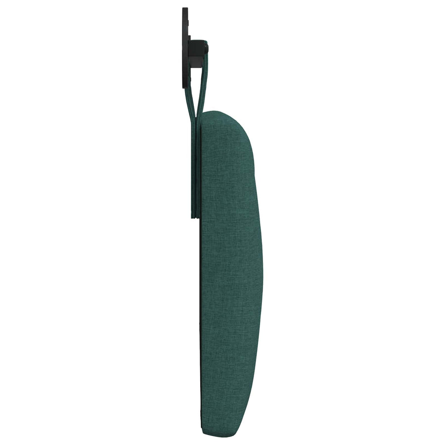 Hangend Hoofdeinde Donkergroen 100 x 55 x 7 cm Stof