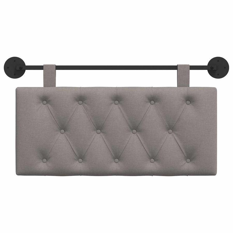 Hangend Hoofdeinde Wandgemonteerd Taupe 100 x 55 x 7 cm Stof