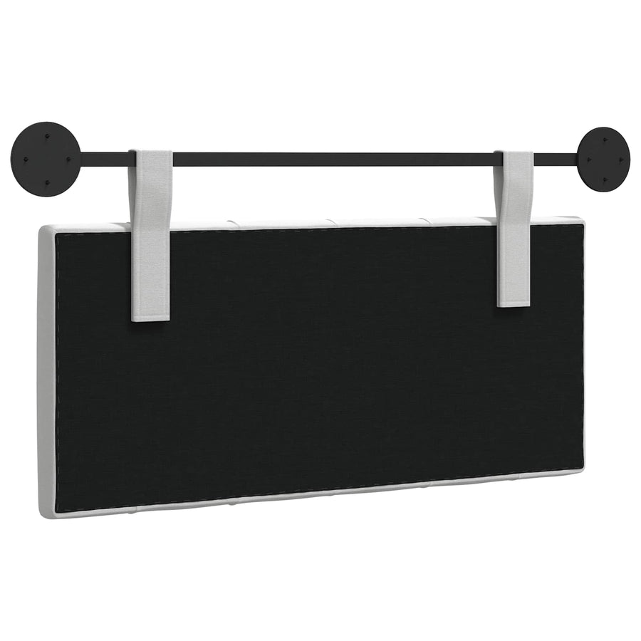 Hangend Hoofdeinde Wandgemonteerd Wit 100 x 55 x 7 cm Stof