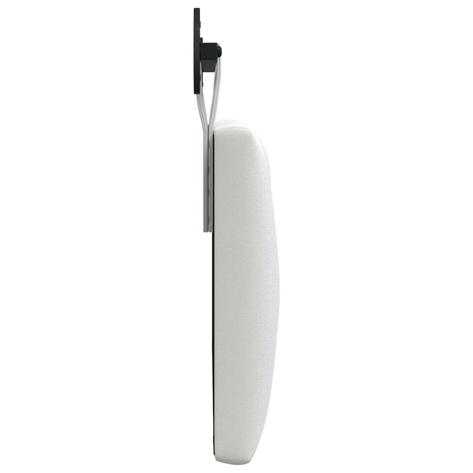 Hangend Hoofdeinde Wandgemonteerd Wit 100 x 55 x 7 cm Stof