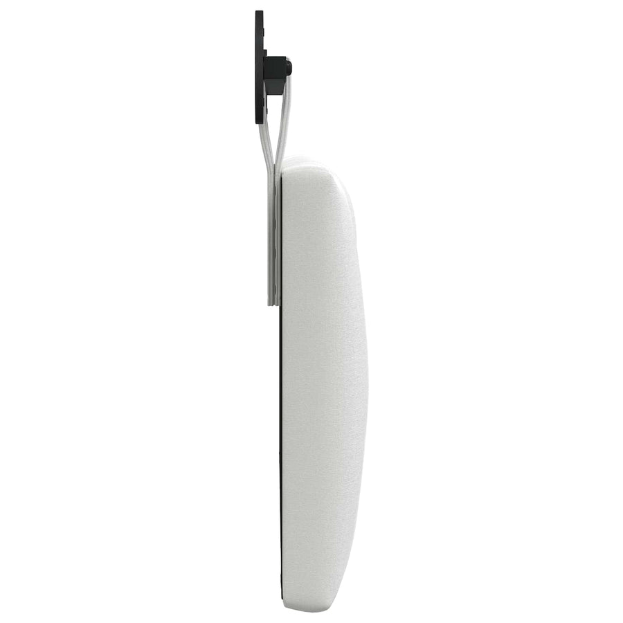 Hangend Hoofdeinde Wandgemonteerd Wit 100 x 55 x 7 cm Stof