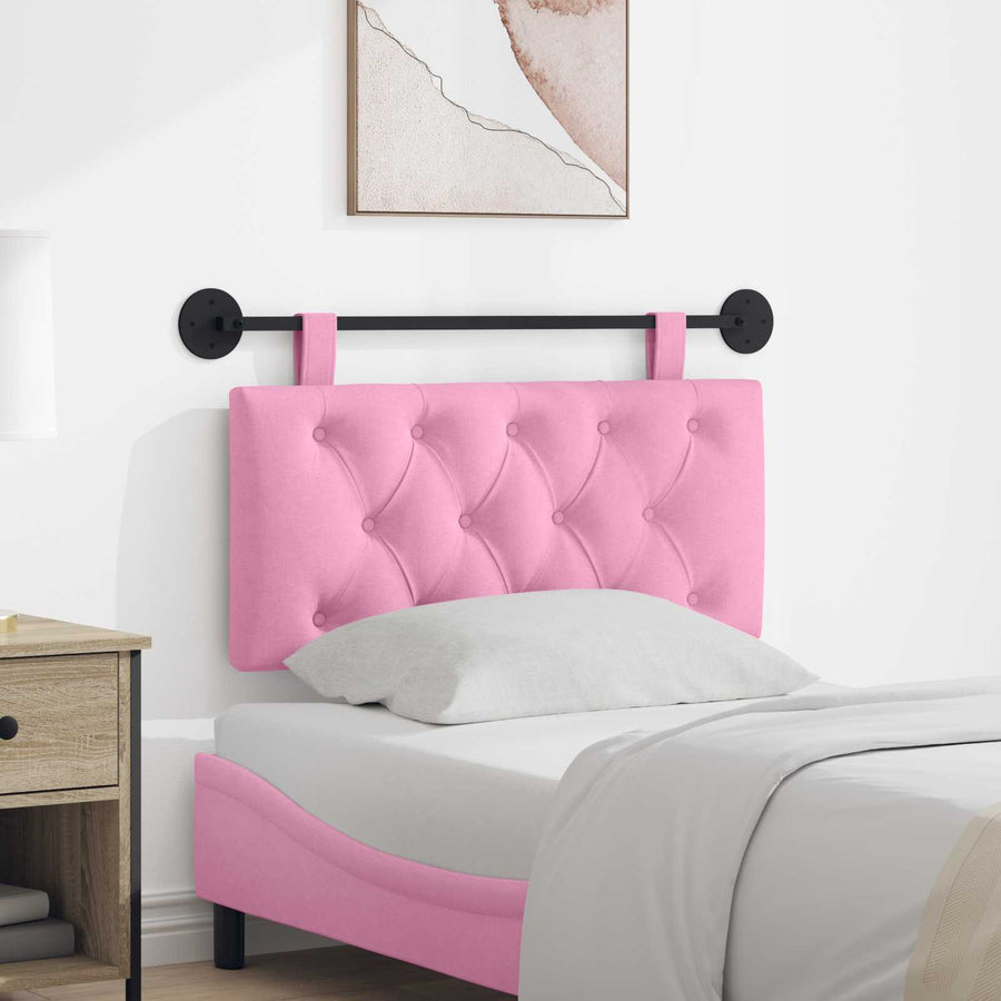 Hangend Hoofdeinde Wandgemonteerd Roze 100 x 55 x 7 cm Stof