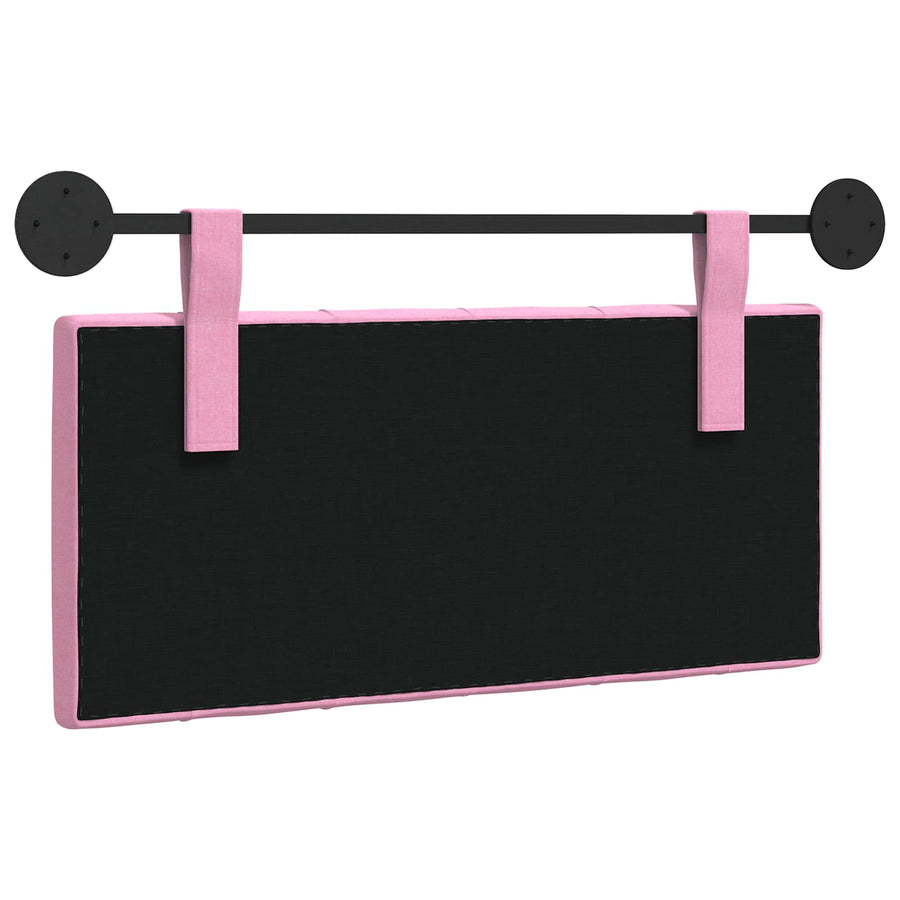 Hangend Hoofdeinde Wandgemonteerd Roze 100 x 55 x 7 cm Stof