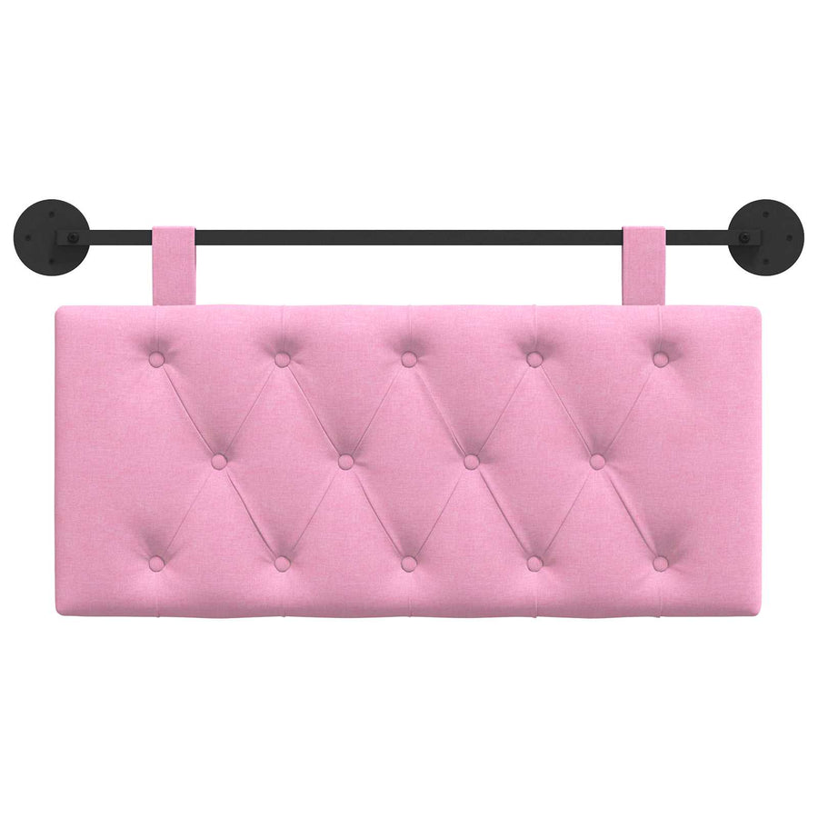 Hangend Hoofdeinde Wandgemonteerd Roze 100 x 55 x 7 cm Stof