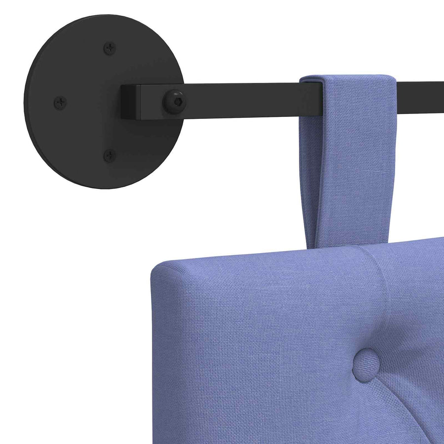 Hangend Hoofdeinde Jeans Blauw 100 x 55 x 7 cm Stof