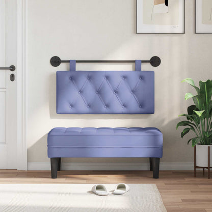 Hangend Hoofdeinde Jeans Blauw 100 x 55 x 7 cm Stof