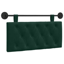 Hangend Hoofdeinde Donkergroen 100 x 55 x 7 cm Fluweel