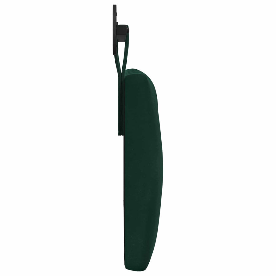 Hangend Hoofdeinde Donkergroen 100 x 55 x 7 cm Fluweel