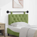 Hangend Hoofdeinde Lichtgroen 100 x 55 x 7 cm Fluweel