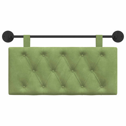 Hangend Hoofdeinde Lichtgroen 100 x 55 x 7 cm Fluweel
