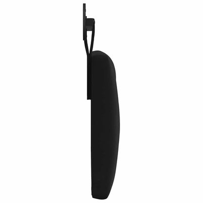Hangend Hoofdeinde Wandgemonteerd Zwart 100 x 55 x 7 cm Fluweel