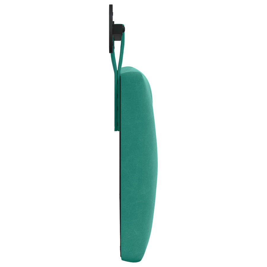 Hangend Hoofdeinde Turquoise 100 x 55 x 7 cm Fluweel