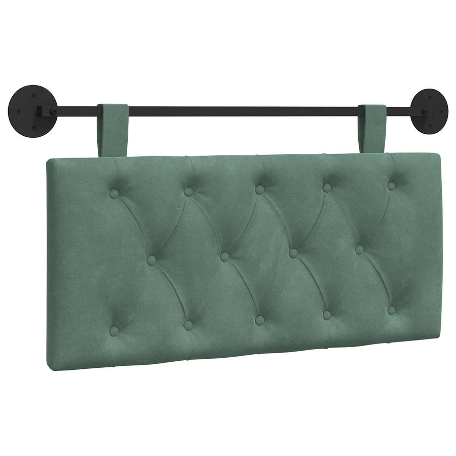 Hangend Hoofdeinde Zeegroen 100 x 55 x 7 cm Fluweel