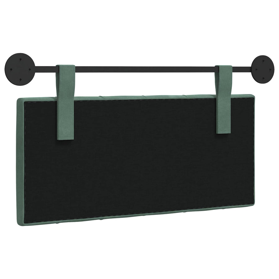 Hangend Hoofdeinde Zeegroen 100 x 55 x 7 cm Fluweel