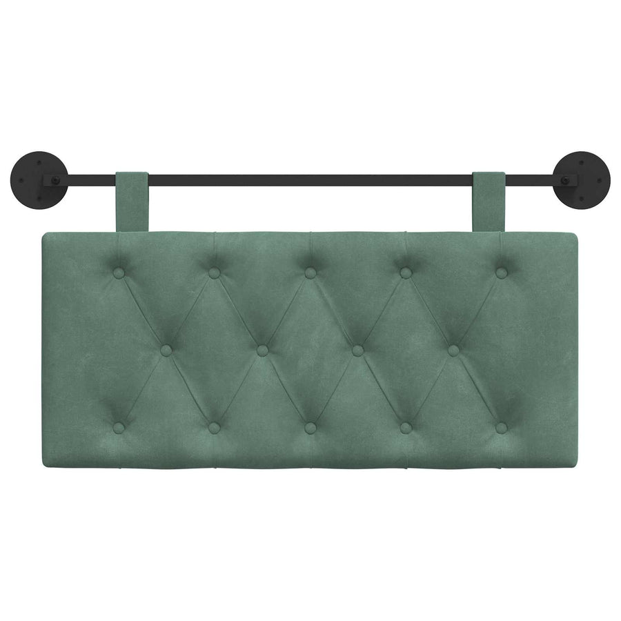 Hangend Hoofdeinde Zeegroen 100 x 55 x 7 cm Fluweel