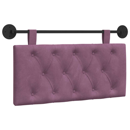 Hangend Hoofdeinde Wandgemonteerd Paars 100 x 55 x 7 cm Fluweel