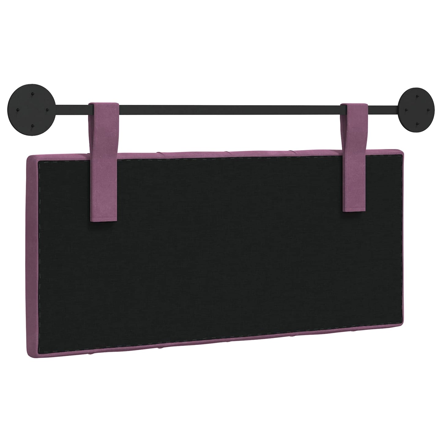 Hangend Hoofdeinde Wandgemonteerd Paars 100 x 55 x 7 cm Fluweel