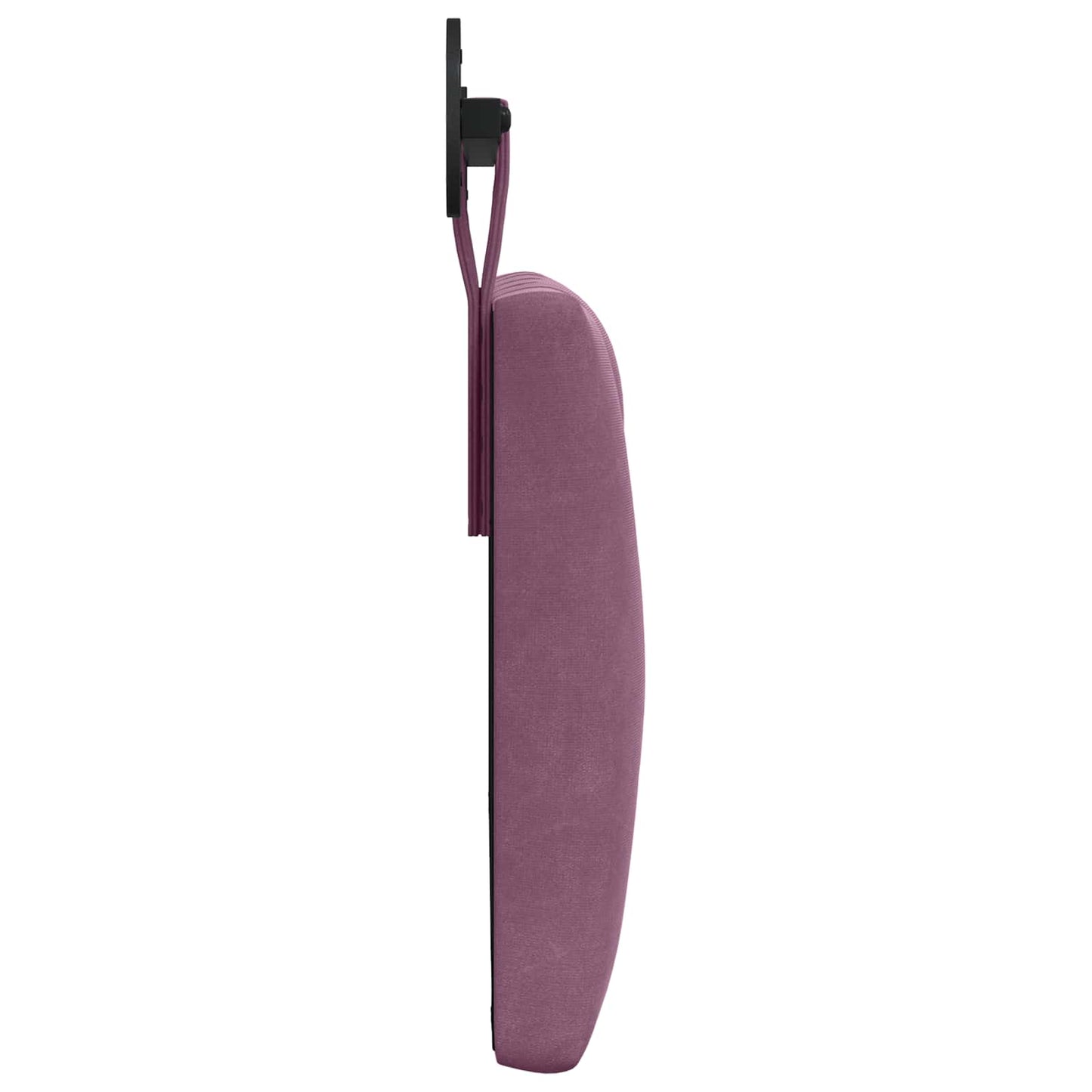 Hangend Hoofdeinde Wandgemonteerd Paars 100 x 55 x 7 cm Fluweel