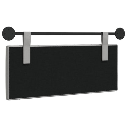 Hangend Hoofdeinde Wolkengrijs 110 x 55 x 7 cm Stof