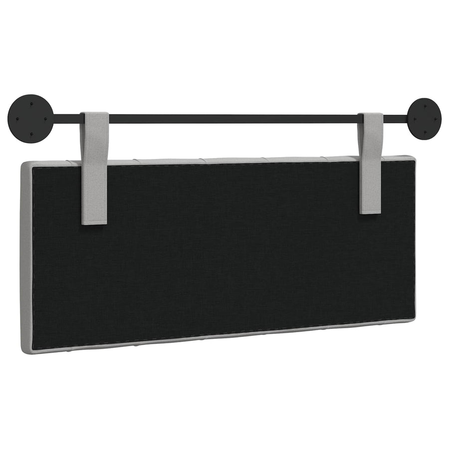 Hangend Hoofdeinde Wolkengrijs 110 x 55 x 7 cm Stof
