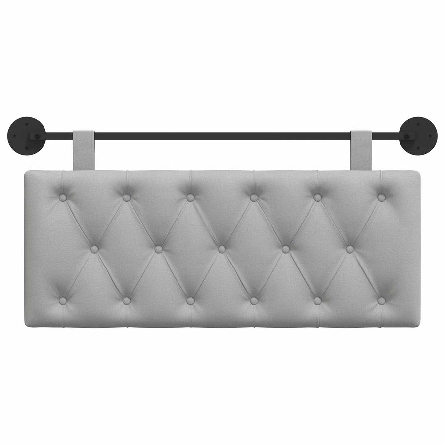 Hangend Hoofdeinde Wolkengrijs 110 x 55 x 7 cm Stof