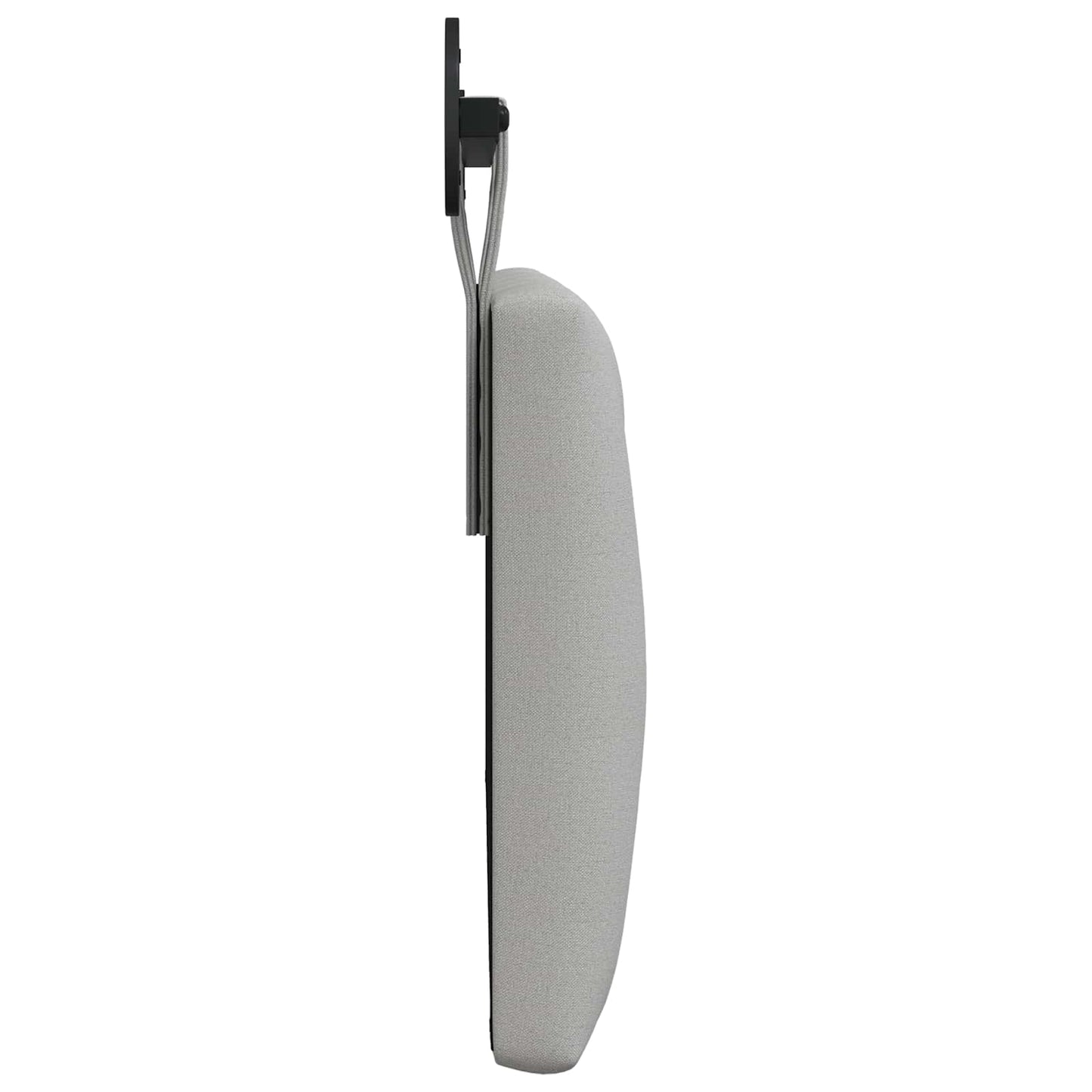 Hangend Hoofdeinde Wolkengrijs 110 x 55 x 7 cm Stof