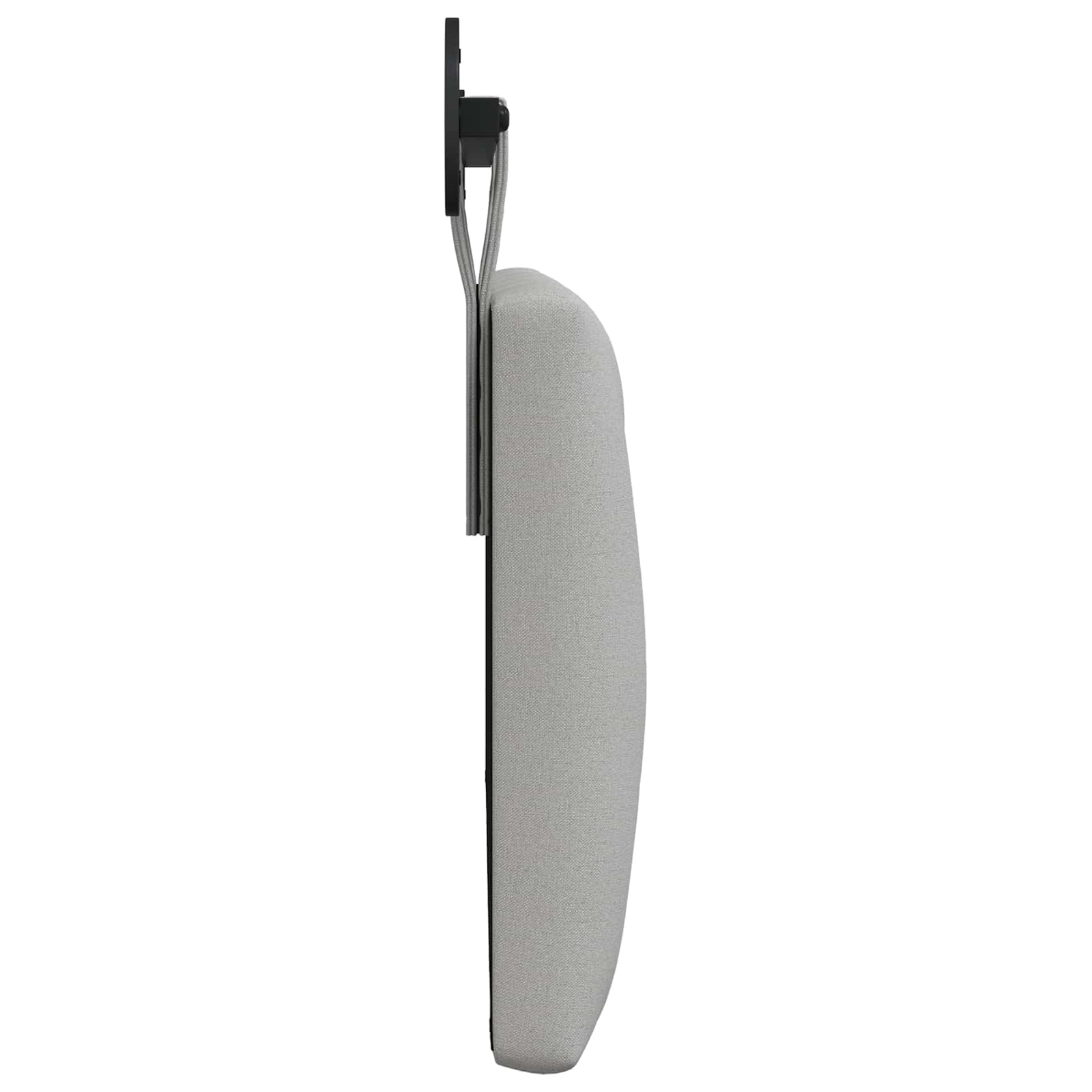 Hangend Hoofdeinde Wolkengrijs 110 x 55 x 7 cm Stof