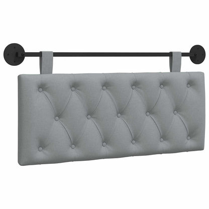 Hangend Hoofdeinde Lichtgrijs 110 x 55 x 7 cm Stof