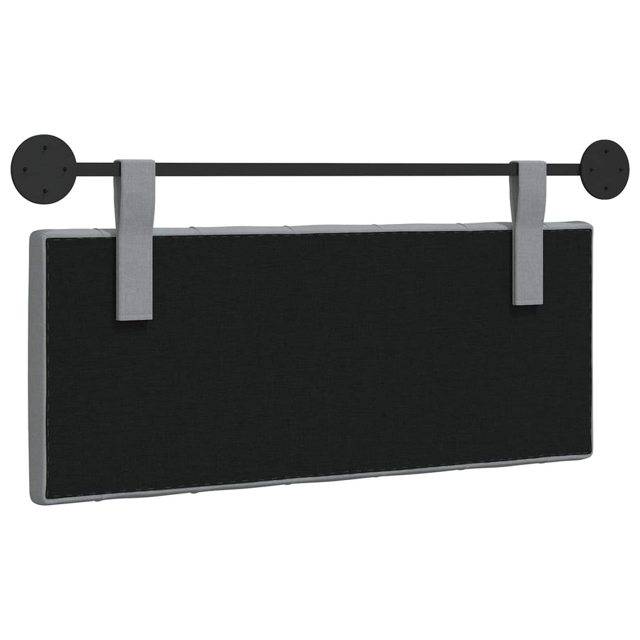 Hangend Hoofdeinde Lichtgrijs 110 x 55 x 7 cm Stof