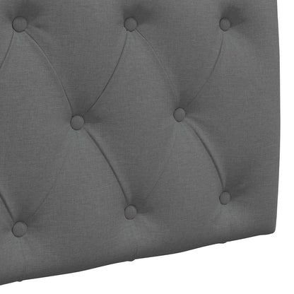 Hangend Hoofdeinde Donkergrijs 110 x 55 x 7 cm Stof