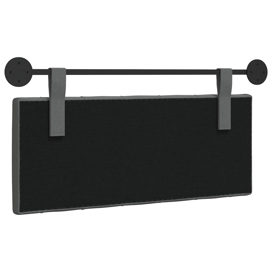 Hangend Hoofdeinde Donkergrijs 110 x 55 x 7 cm Stof