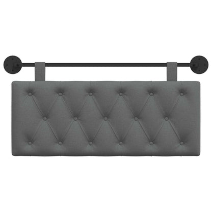 Hangend Hoofdeinde Donkergrijs 110 x 55 x 7 cm Stof