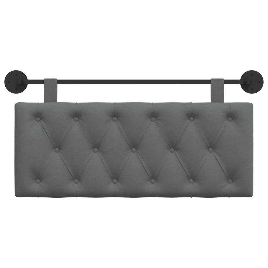 Hangend Hoofdeinde Donkergrijs 110 x 55 x 7 cm Stof