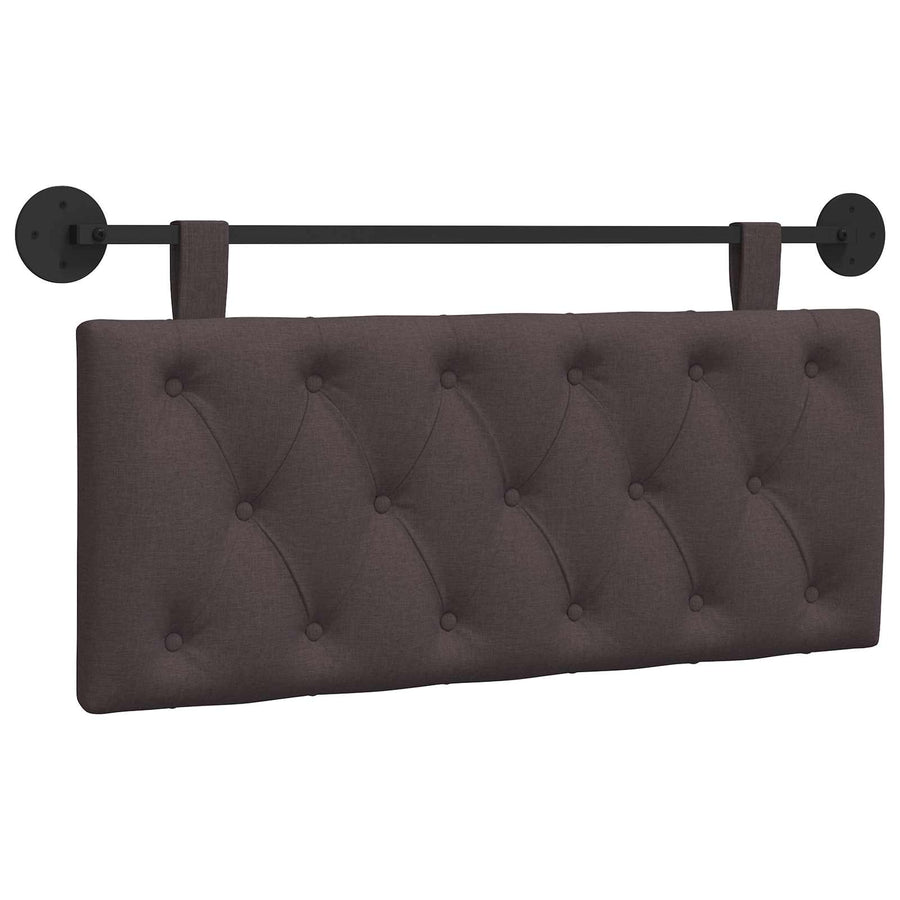 Hangend Hoofdeinde Donkerbruin 110 x 55 x 7 cm Stof
