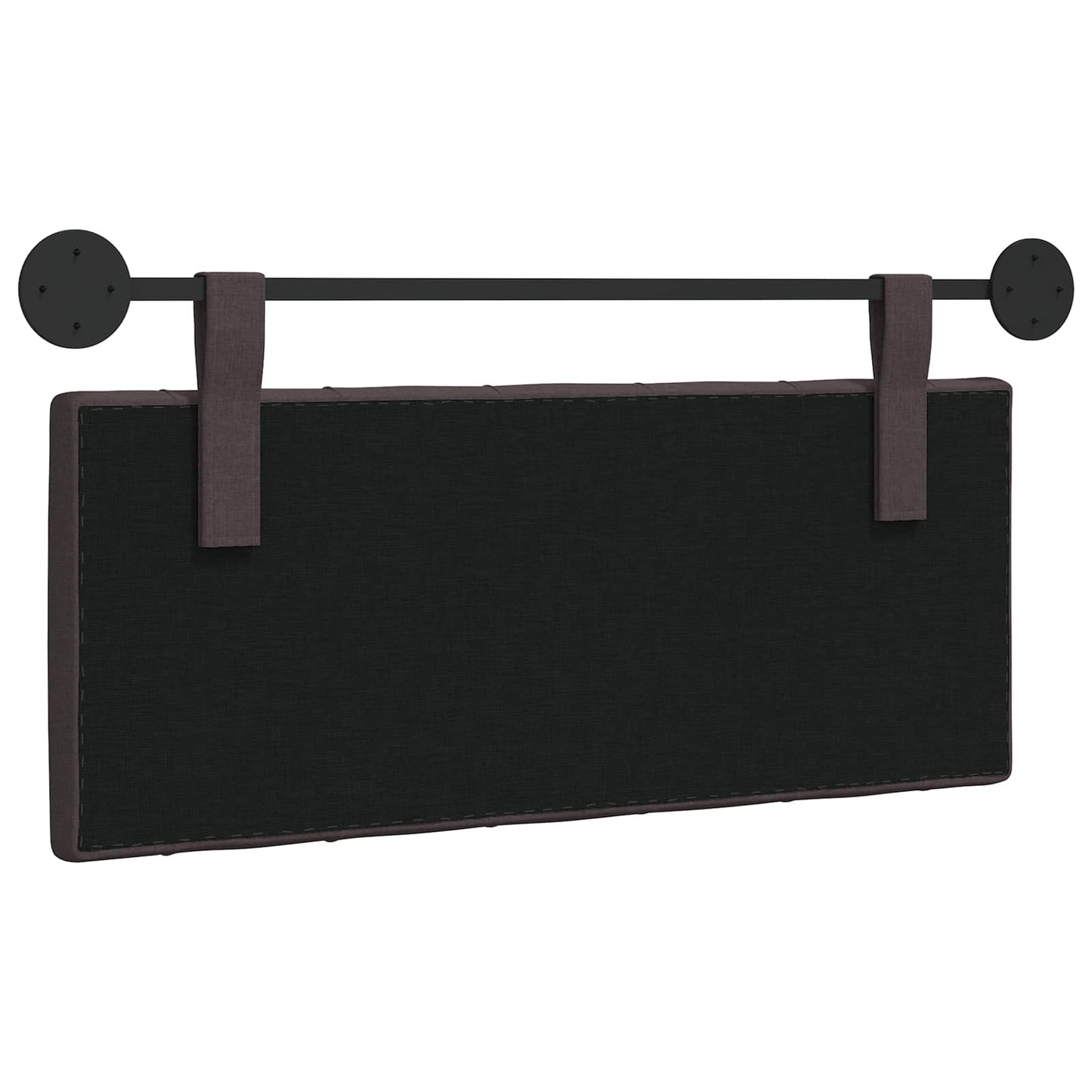 Hangend Hoofdeinde Donkerbruin 110 x 55 x 7 cm Stof