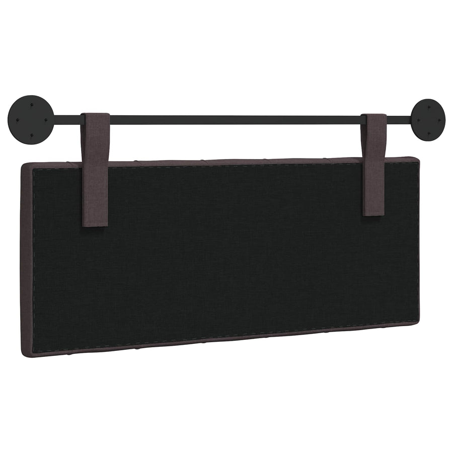 Hangend Hoofdeinde Donkerbruin 110 x 55 x 7 cm Stof