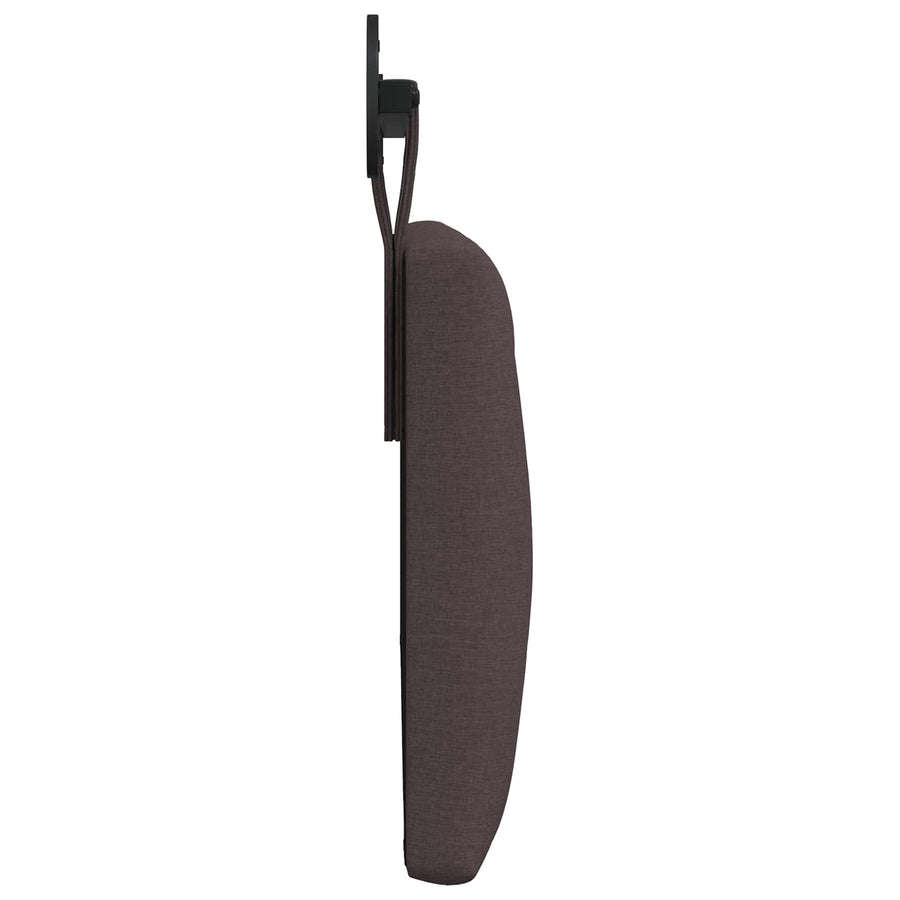 Hangend Hoofdeinde Donkerbruin 110 x 55 x 7 cm Stof