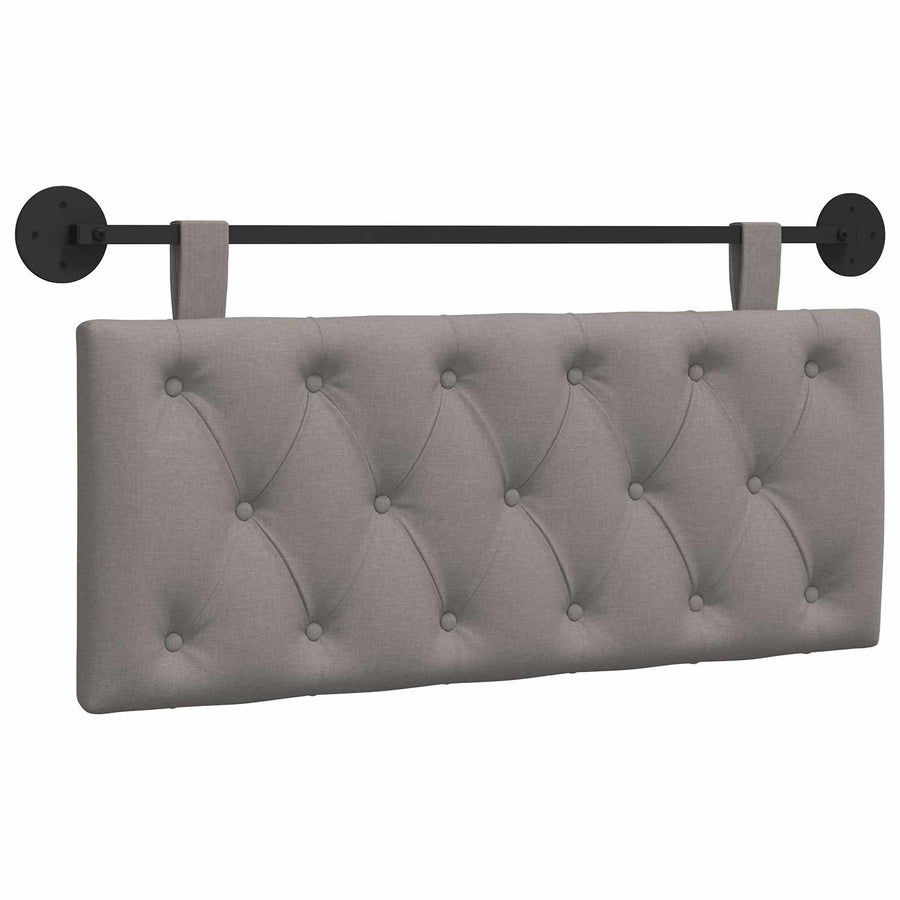 Hangend Hoofdeinde Wandgemonteerd Taupe 110 x 55 x 7 cm Stof