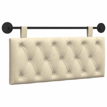 Hangend Hoofdeinde Wandgemonteerd Crème 110 x 55 x 7 cm Stof