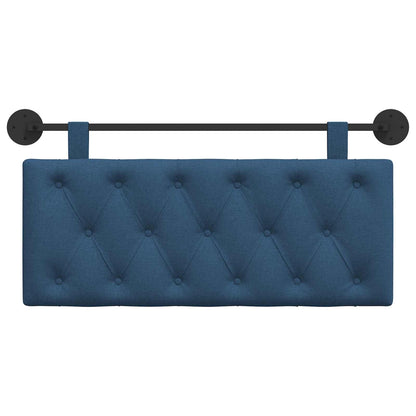 Hangend Hoofdeinde Wandgemonteerd Blauw 110 x 55 x 7 cm Stof