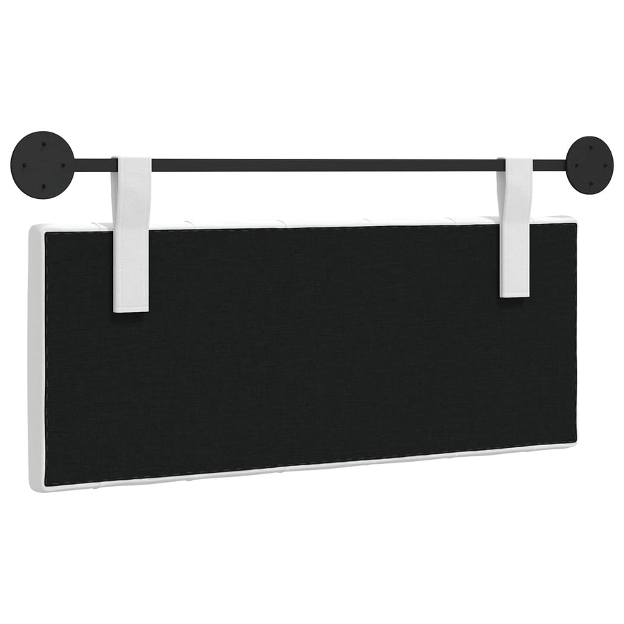 Hangend Hoofdeinde Wandgemonteerd Wit 110 x 55 x 7 cm Stof