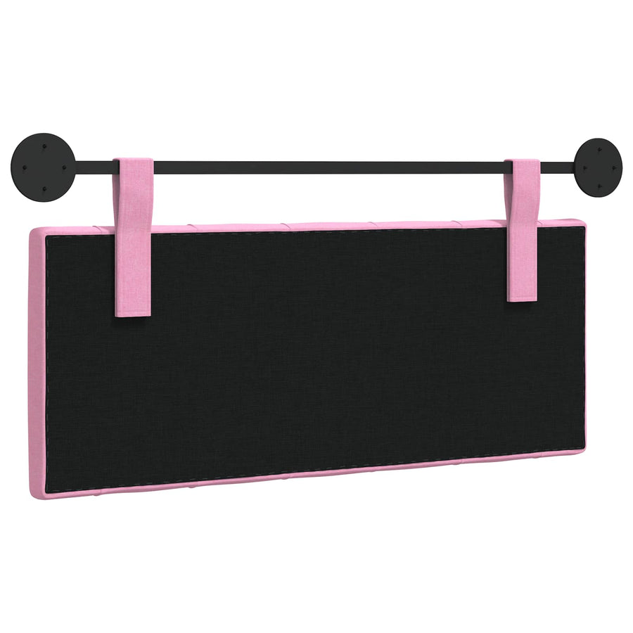 Hangend Hoofdeinde Wandgemonteerd Roze 110 x 55 x 7 cm Stof
