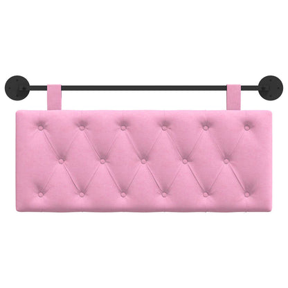 Hangend Hoofdeinde Wandgemonteerd Roze 110 x 55 x 7 cm Stof