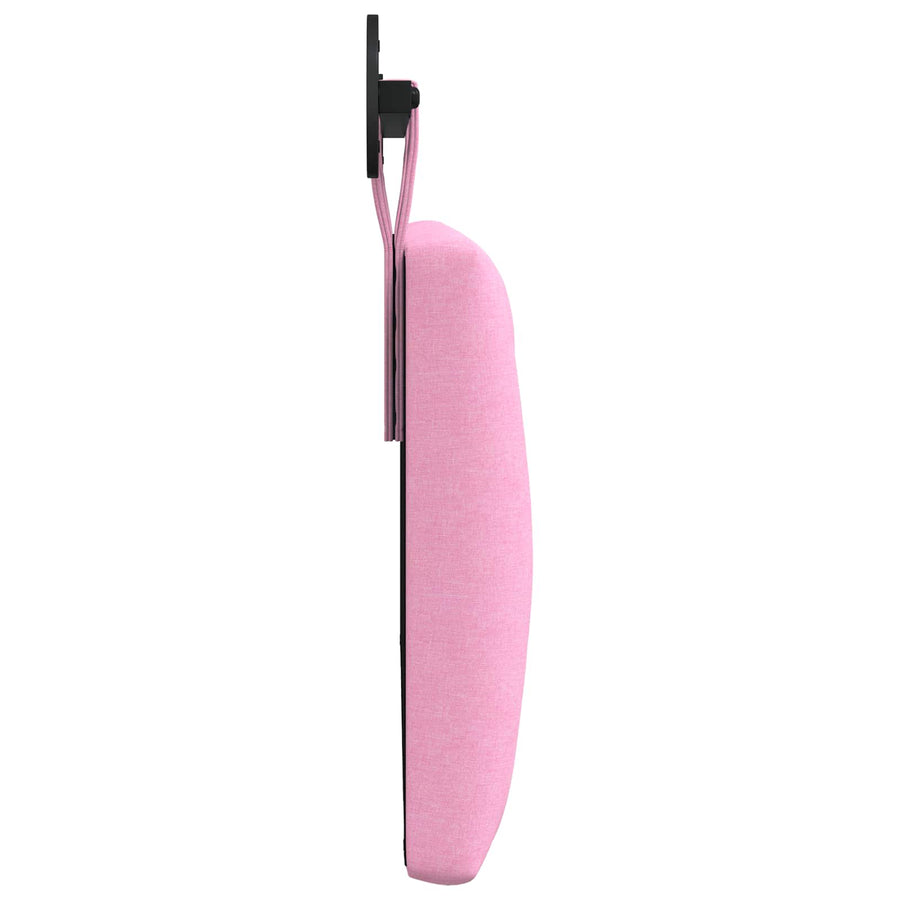 Hangend Hoofdeinde Wandgemonteerd Roze 110 x 55 x 7 cm Stof