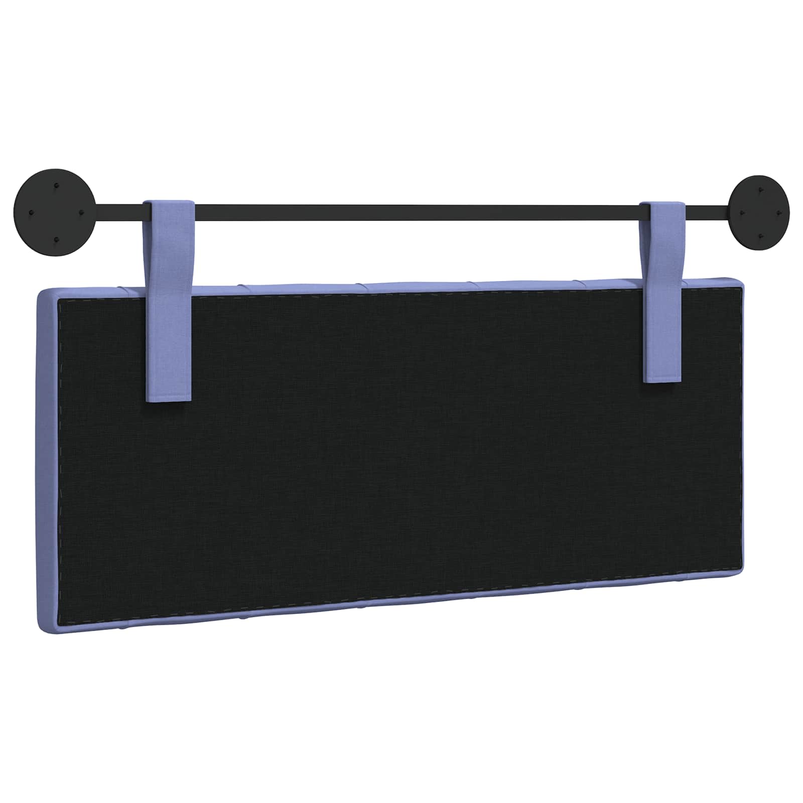 Hangend Hoofdeinde Jeans Blauw 110 x 55 x 7 cm Stof